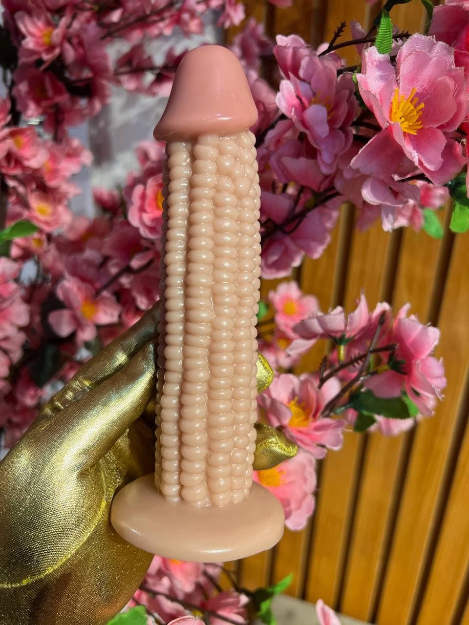 Corn non vibrating dildo