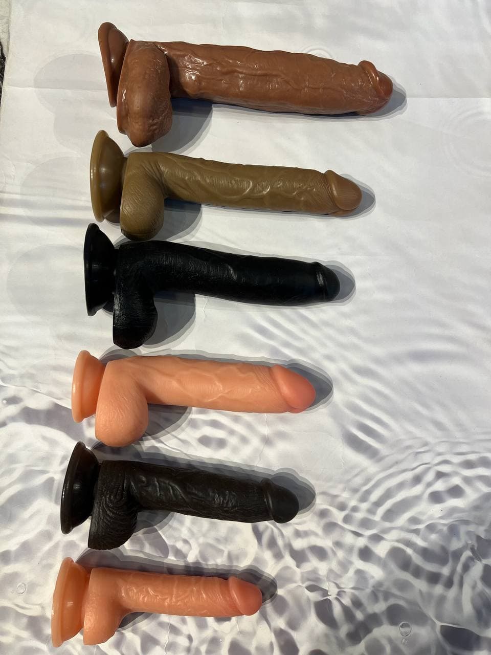 6” - 12” non vibrating dildo